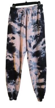 Odd Future Unisex Men's Women's Small Pink Purple Tie Dye Sweatpants Loungewear